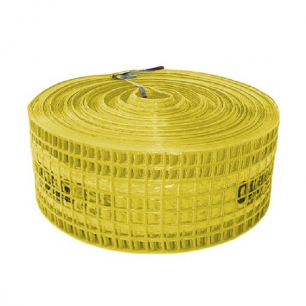 MALLA DE ADVERT.30 cm x 100mt. AMARILLA Gas