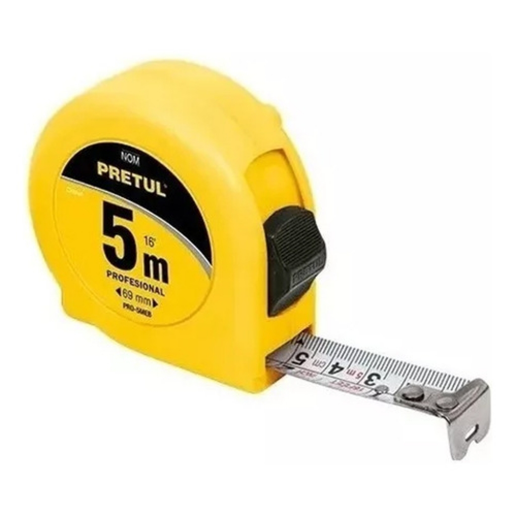 Cinta metrica 21608 5 mt.anch.19mm TRUPER