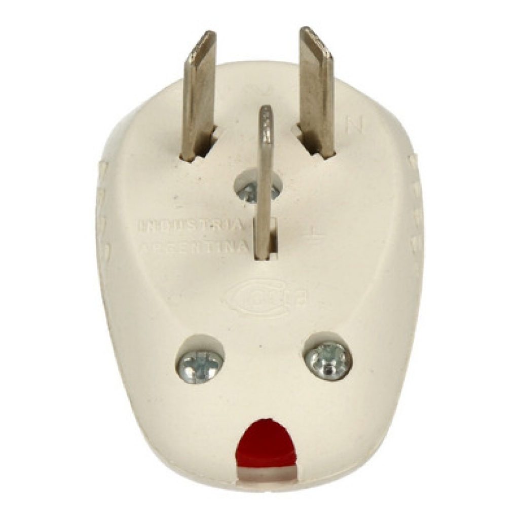 Electricidad Ficha Macho 10A Bca CIOCCA