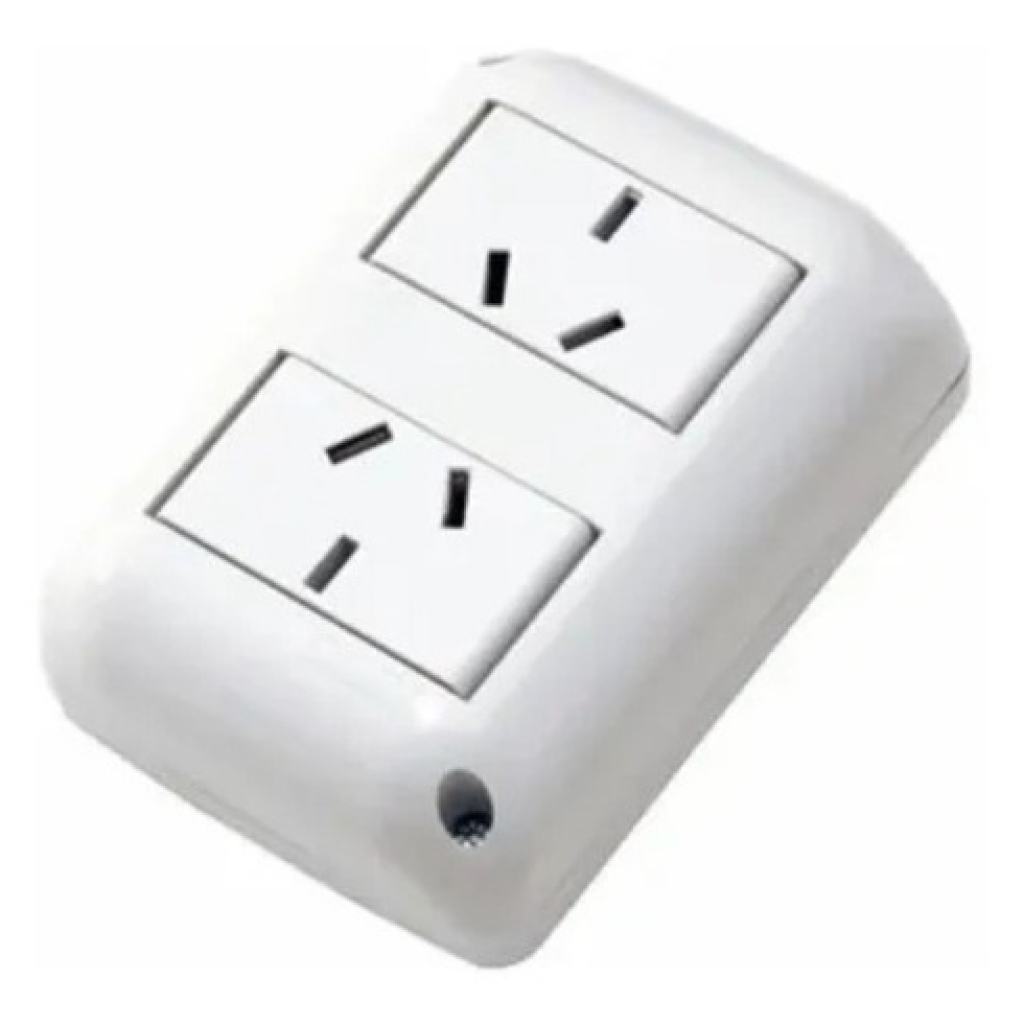 Electricidad Modulo Mini Exterior 2 Tomas 10A bino