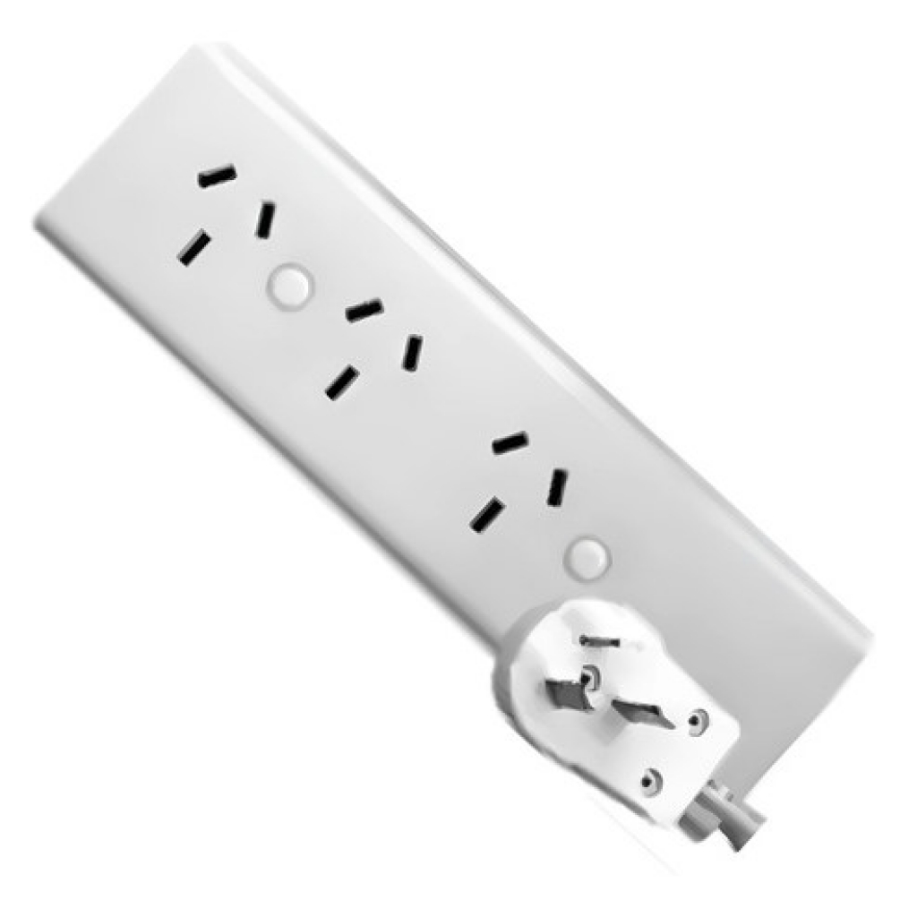 Electricidad Prol 3 Tomas s/Corte c/Cable 3m Bin C