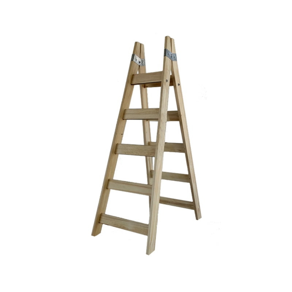 ESCALERA MAD. Pintor 150cm 5 escalones