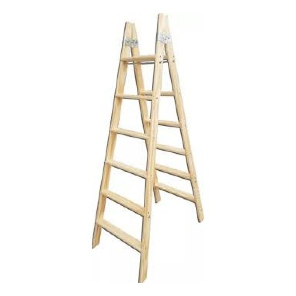 ESCALERA MAD. Pintor 180cm 6 escalones