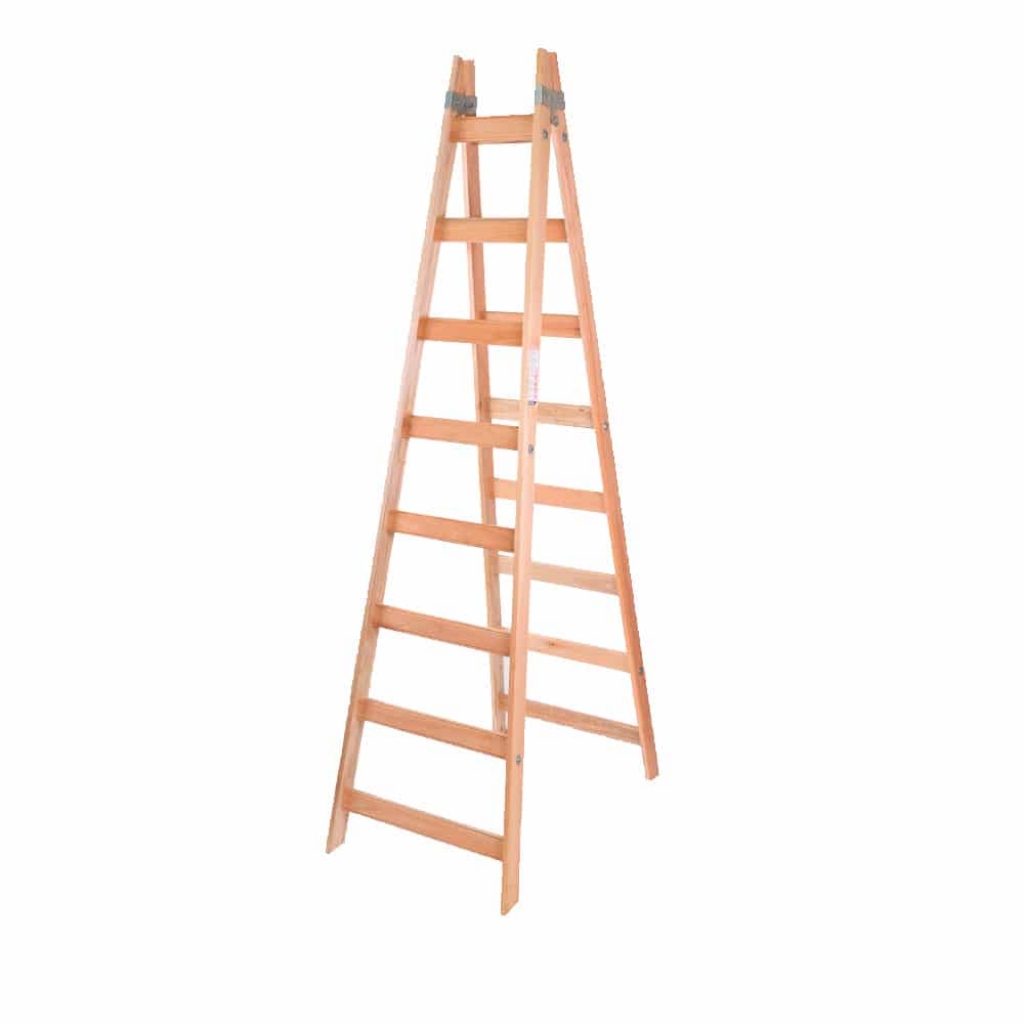 ESCALERA MAD. Pintor 240cm 8 escalones