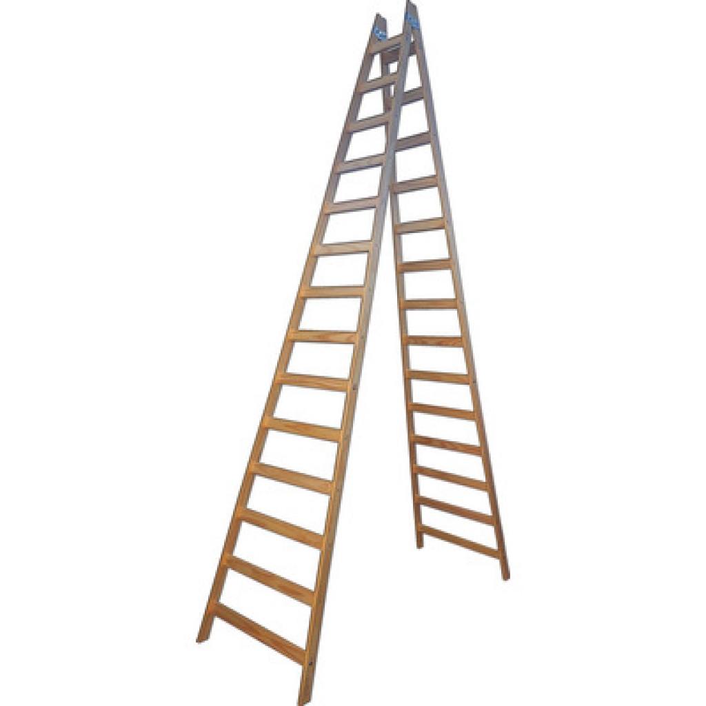 ESCALERA MAD. Pintor 410cm 14 escalones