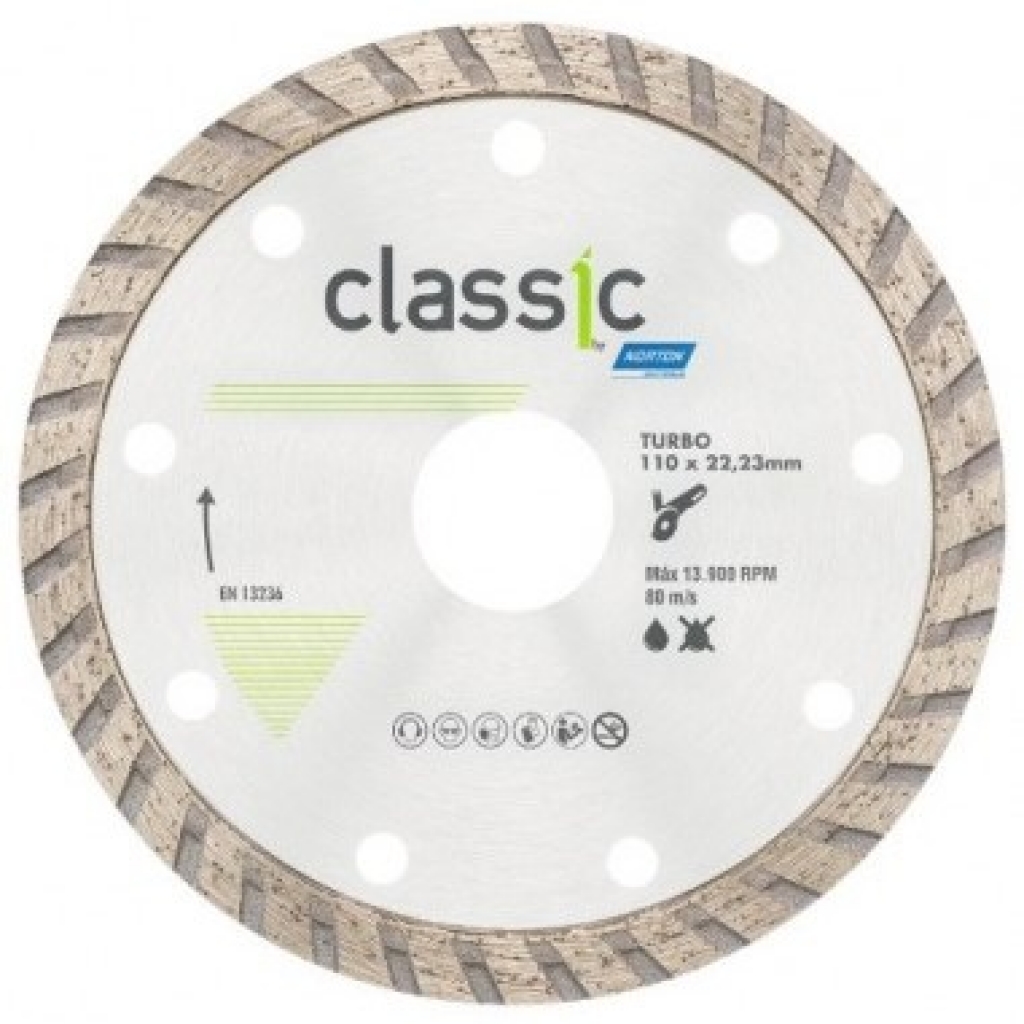Disco Diamantado Classic Continuo 230x5x22
