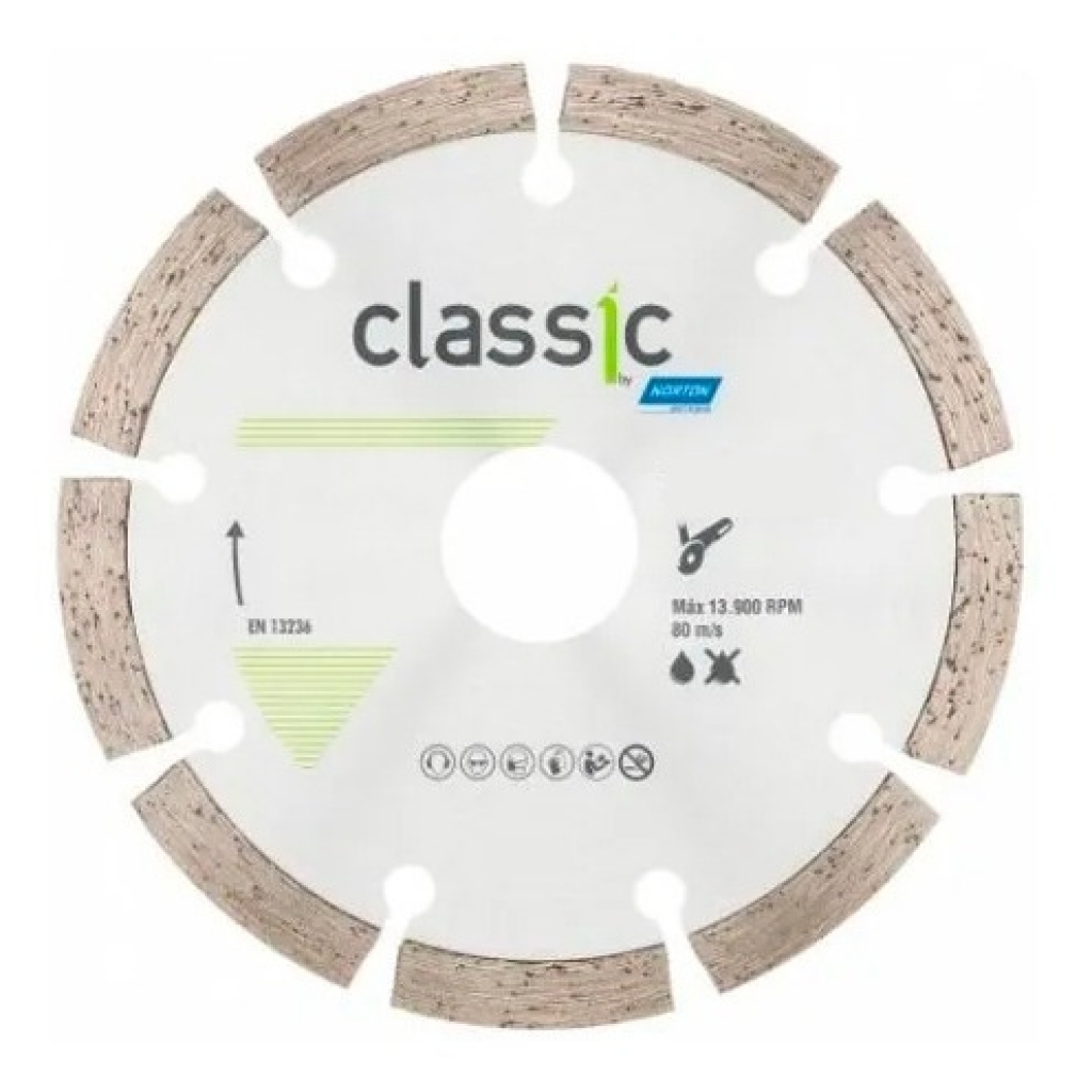 Disco Diamantado Classic Segmentado 110x7.5x22