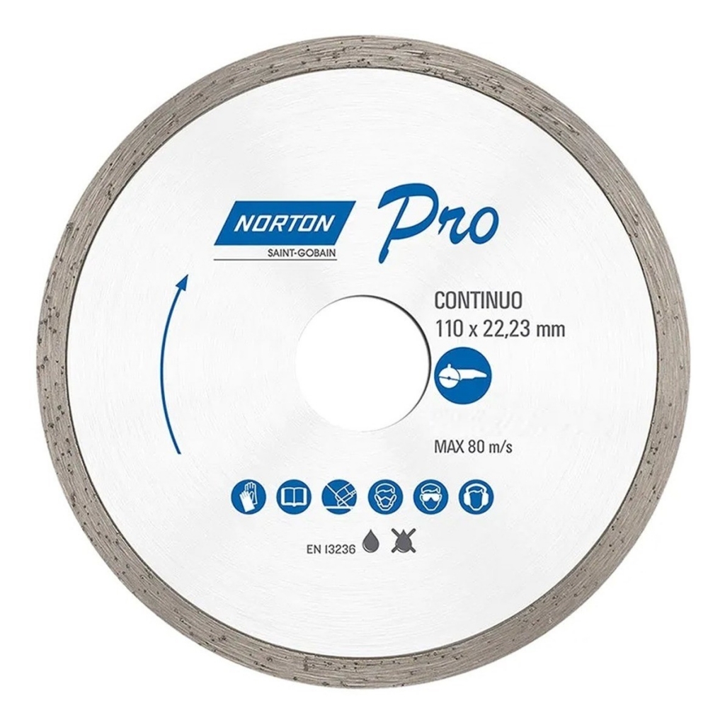 Disco Diamantado Pro Continuo 110x5.0x22