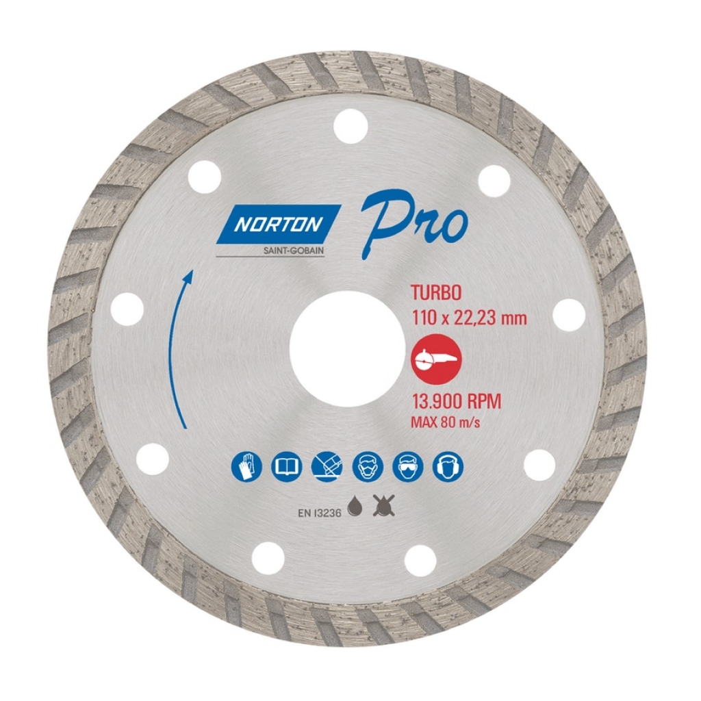 Disco Diamantado Pro Turbo 230x8.0x22