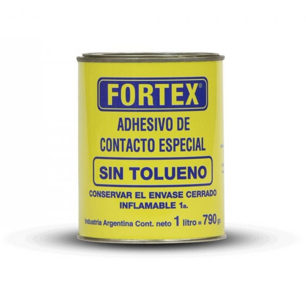 Cemento Contacto Fortex Sin Tolueno 1/4 L