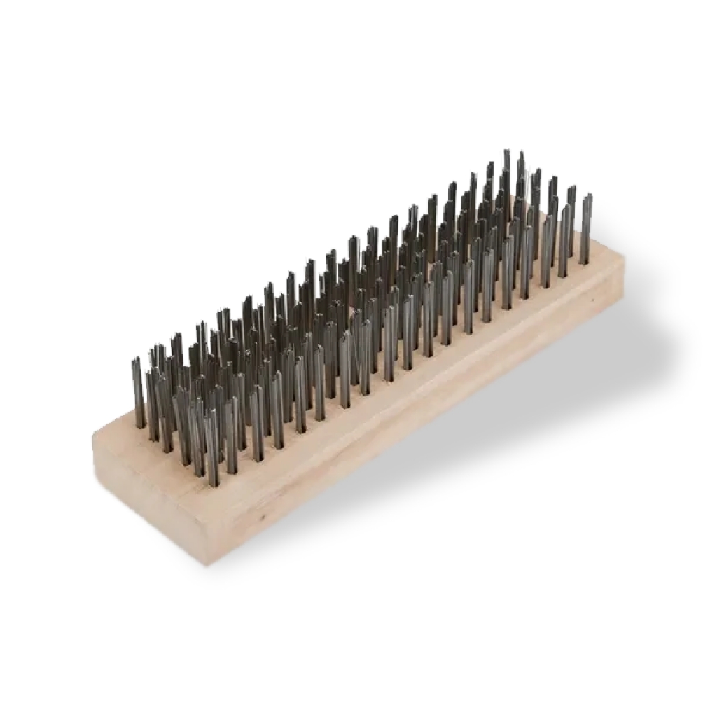 Cepillo Alambre Rectangular Madera 6 x 19