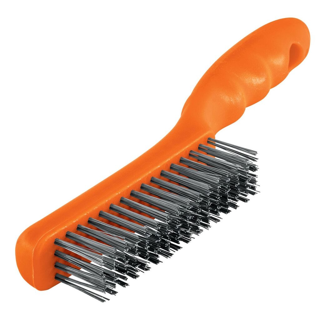 Cepillo Alambre con Mango Plastico 4 x 19