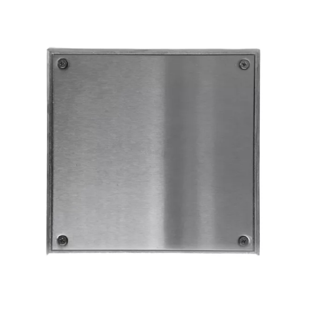 Tapa Hermetica p/Piso A.Inox. 20x20*