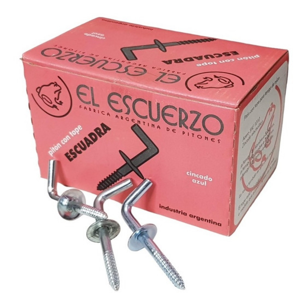 Clavo Escuadra con tope Tarugo Nro 4 Escuerzo