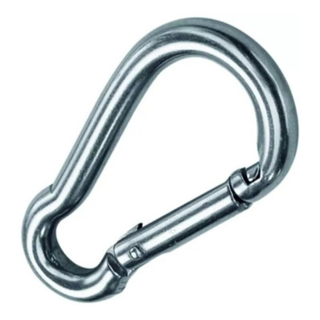 Mosqueton Nro 5 Hierro Zinc 90mm