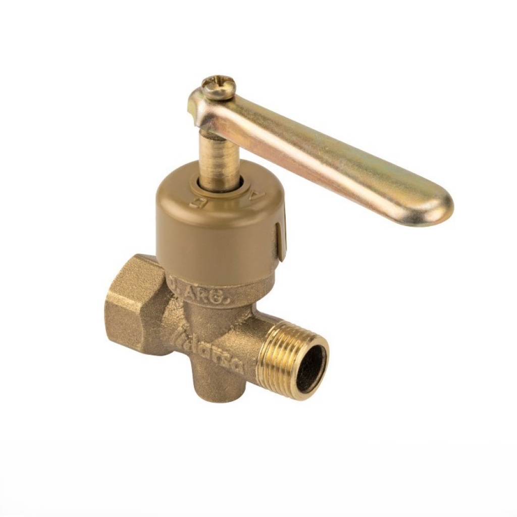 LLAVE DE GAS BRONCE 3/4 ALARSA