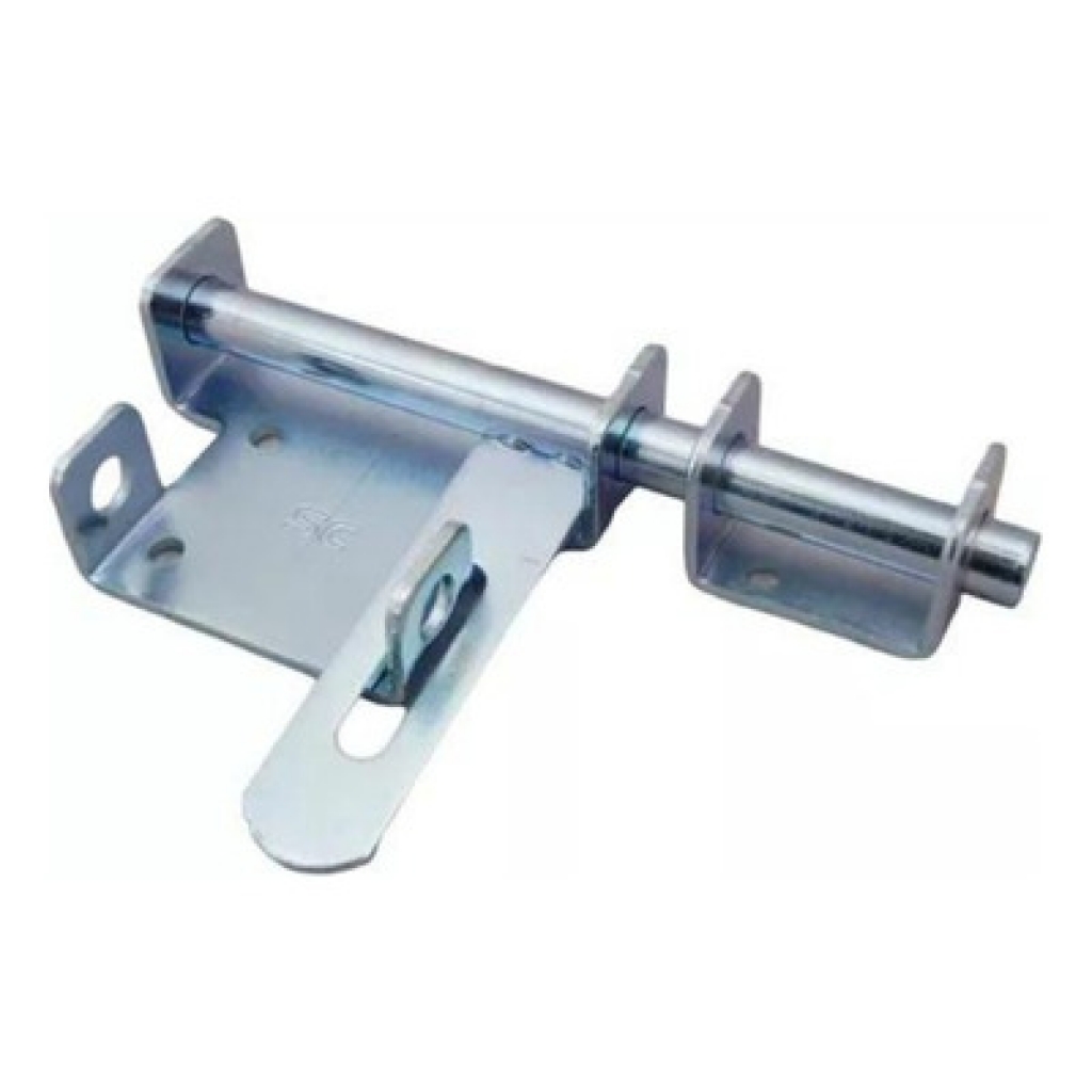 Pasador Cerrojo c/Portacandado Cromatizado 140mm S