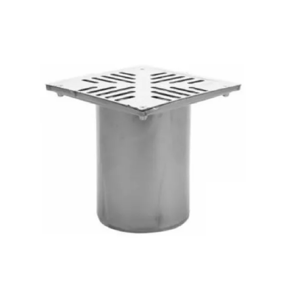 PORTAREJILLA 20 x 20 (160) c/rejilla ac.inox.