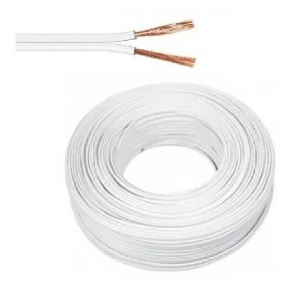 Cable Paralelo Blanco 2 x 0.75 mm 100mts. IRAM