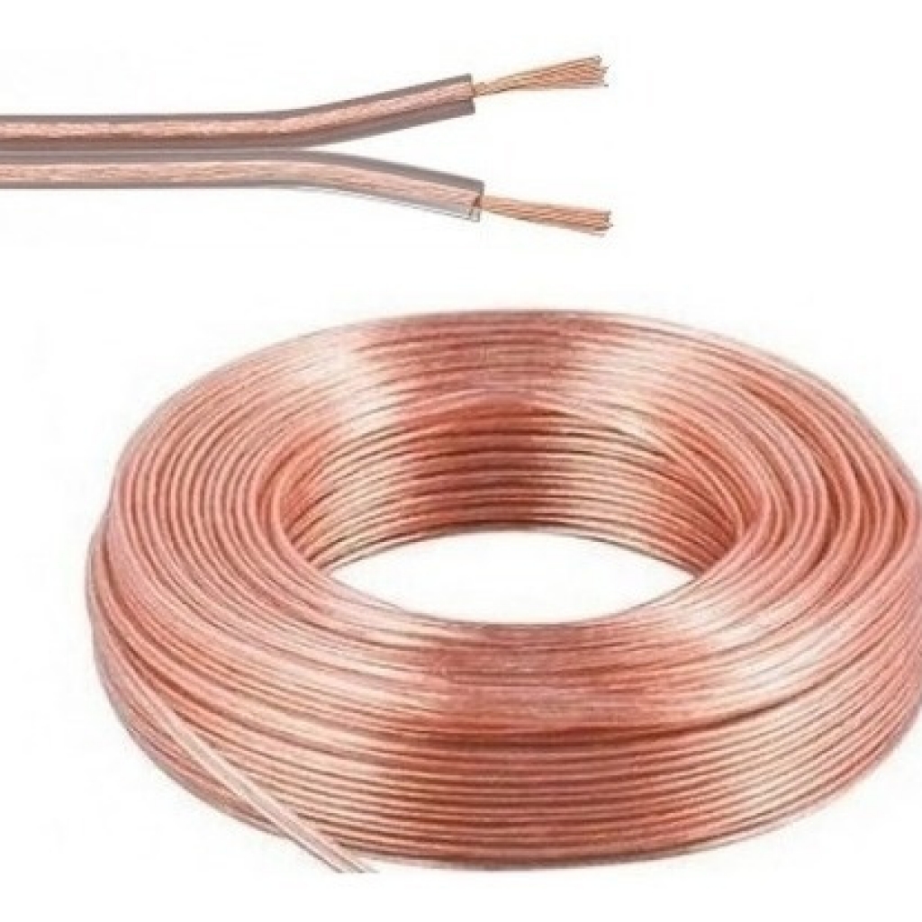 Cable Paralelo Cristal 2 x 1,00 mm 100mts. IRAM