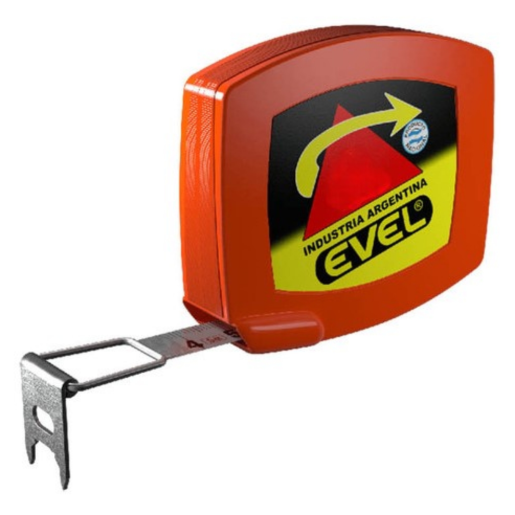 Cinta Metrica Evel Stand. Fje Niquel 20m Mod.120
