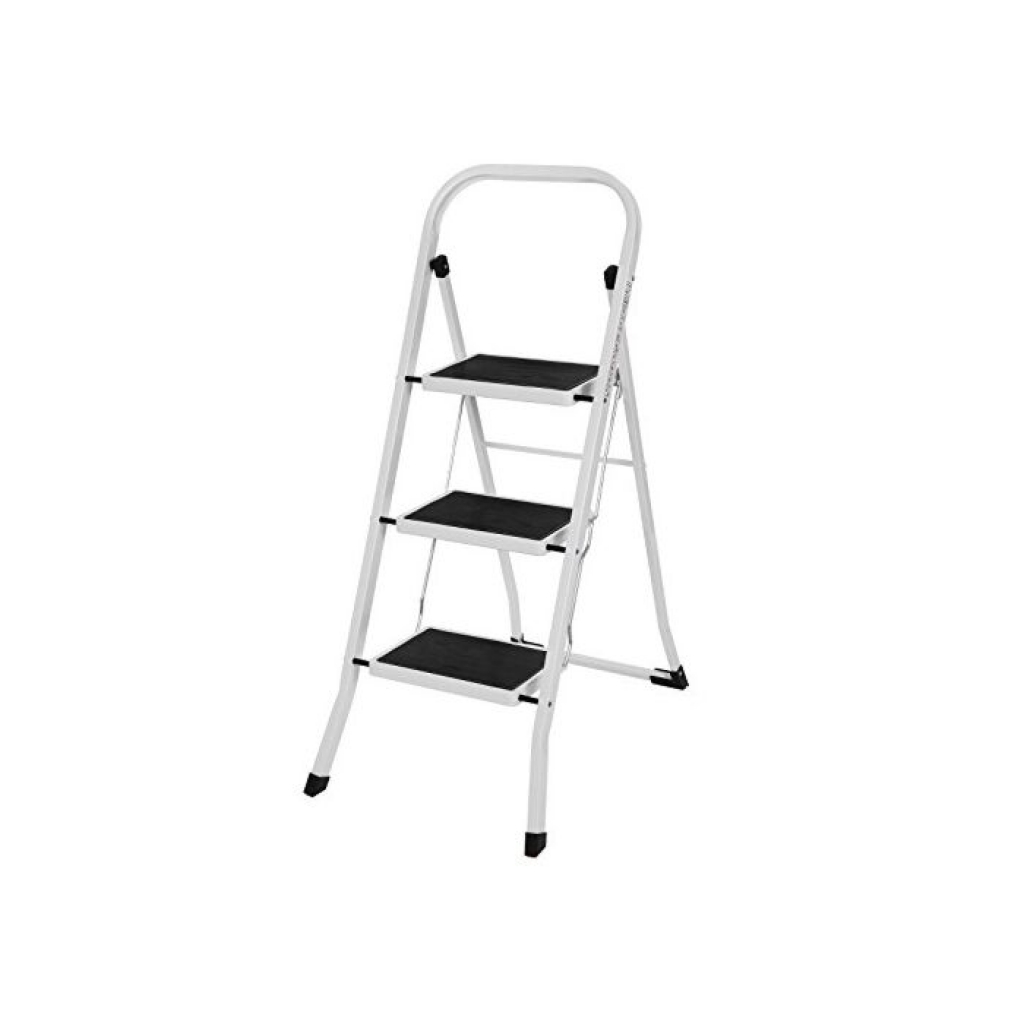 Escalera Metalica Plegable 3 Esc. Alt.1,10m