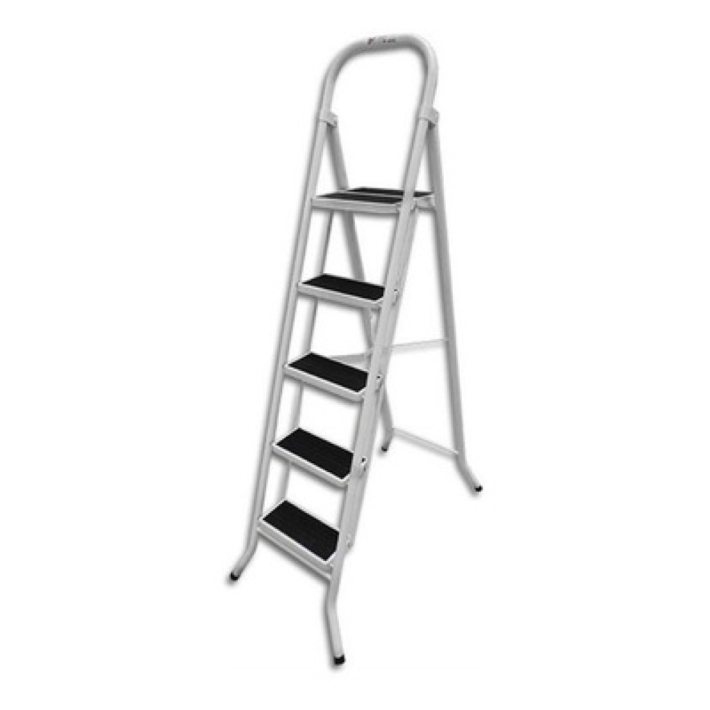Escalera Metalica Plegable 5 Esc. Alt.1,60m
