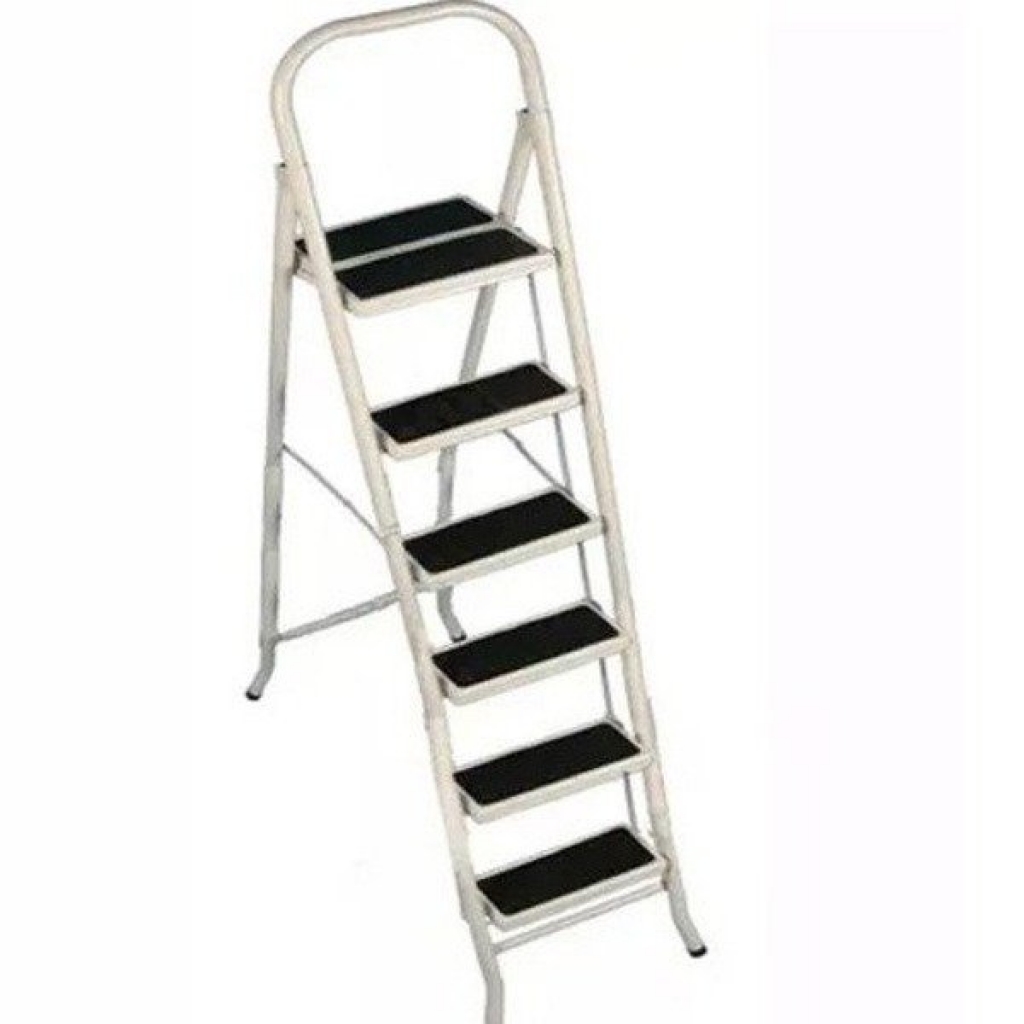 Escalera Metalica Plegable 6 Esc. Alt.1,80m
