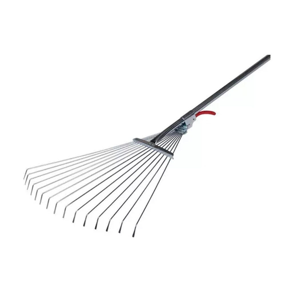 Escoba Barrehojas Regulable c/Cabo Metal K10
