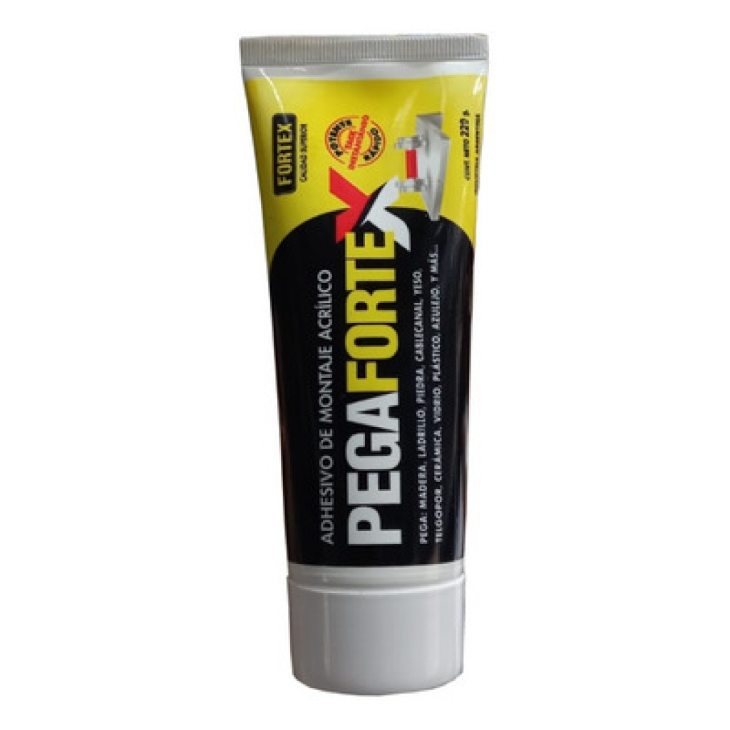 Adhesivo Montaje PegaForteX 200gr Pomo