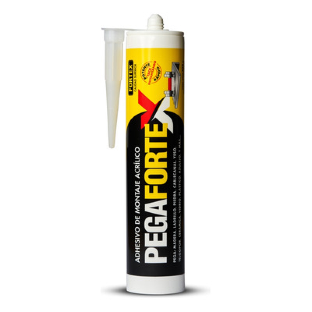 Adhesivo Montaje PegaForteX 320gr Cartucho