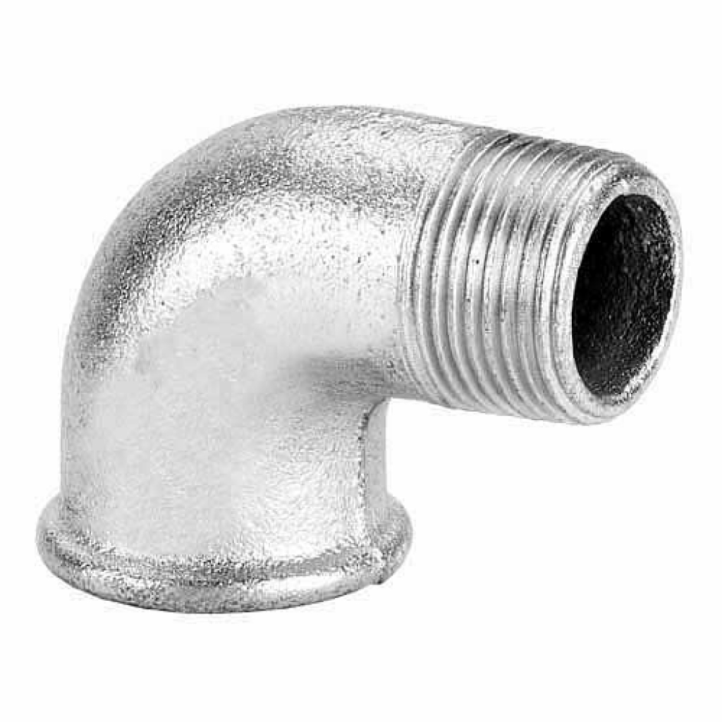 CODO M.H. 90° 1/4 GALV.IMP.T
