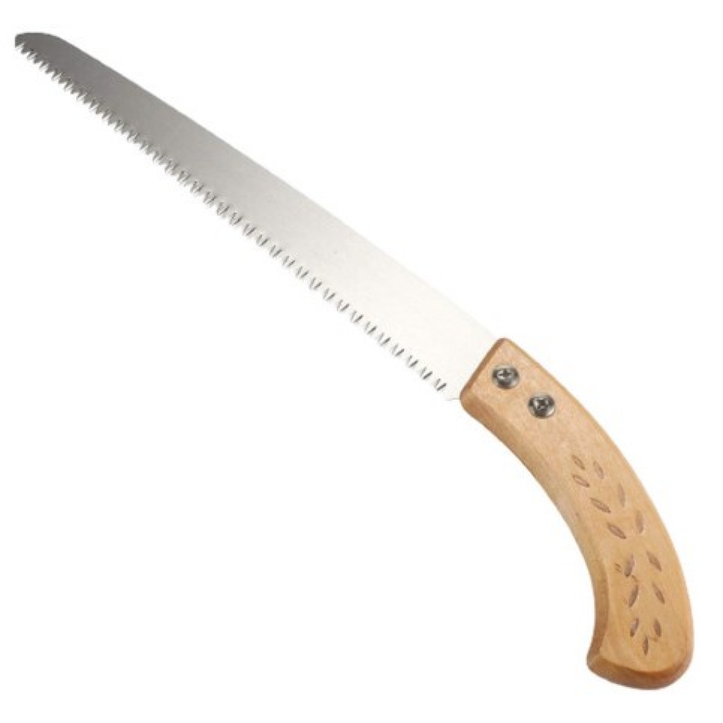 Serrucho Podar Curvo c/Madera