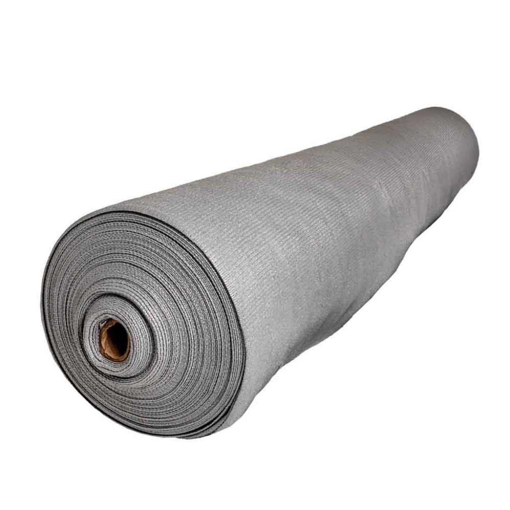 Tejido Mosquitero Plastico Gris 1,20
