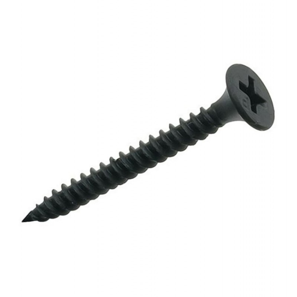 Tornillo p/Metal Aguja Negro 6x1 ¼ Vialro