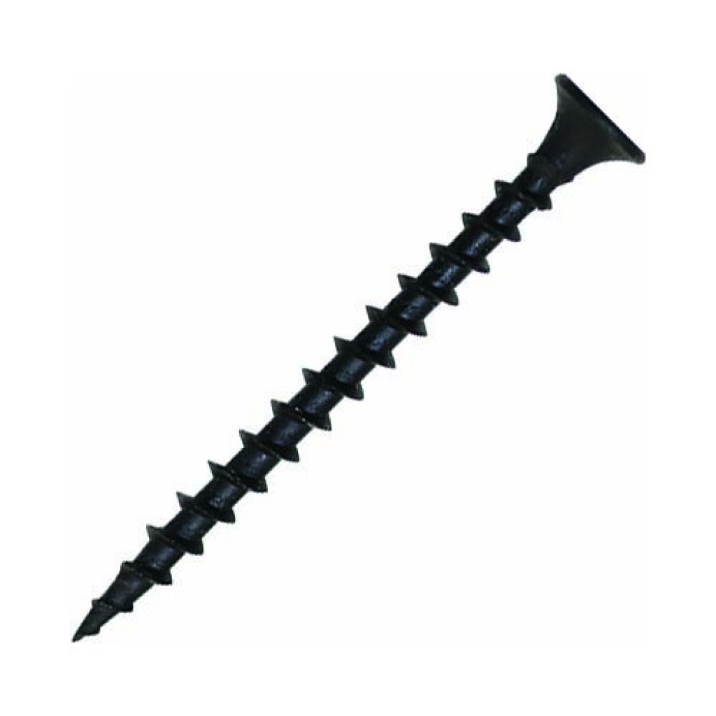 Tornillo Drywall p/Madera Aguja Negro 10x1 ¾ Vialr