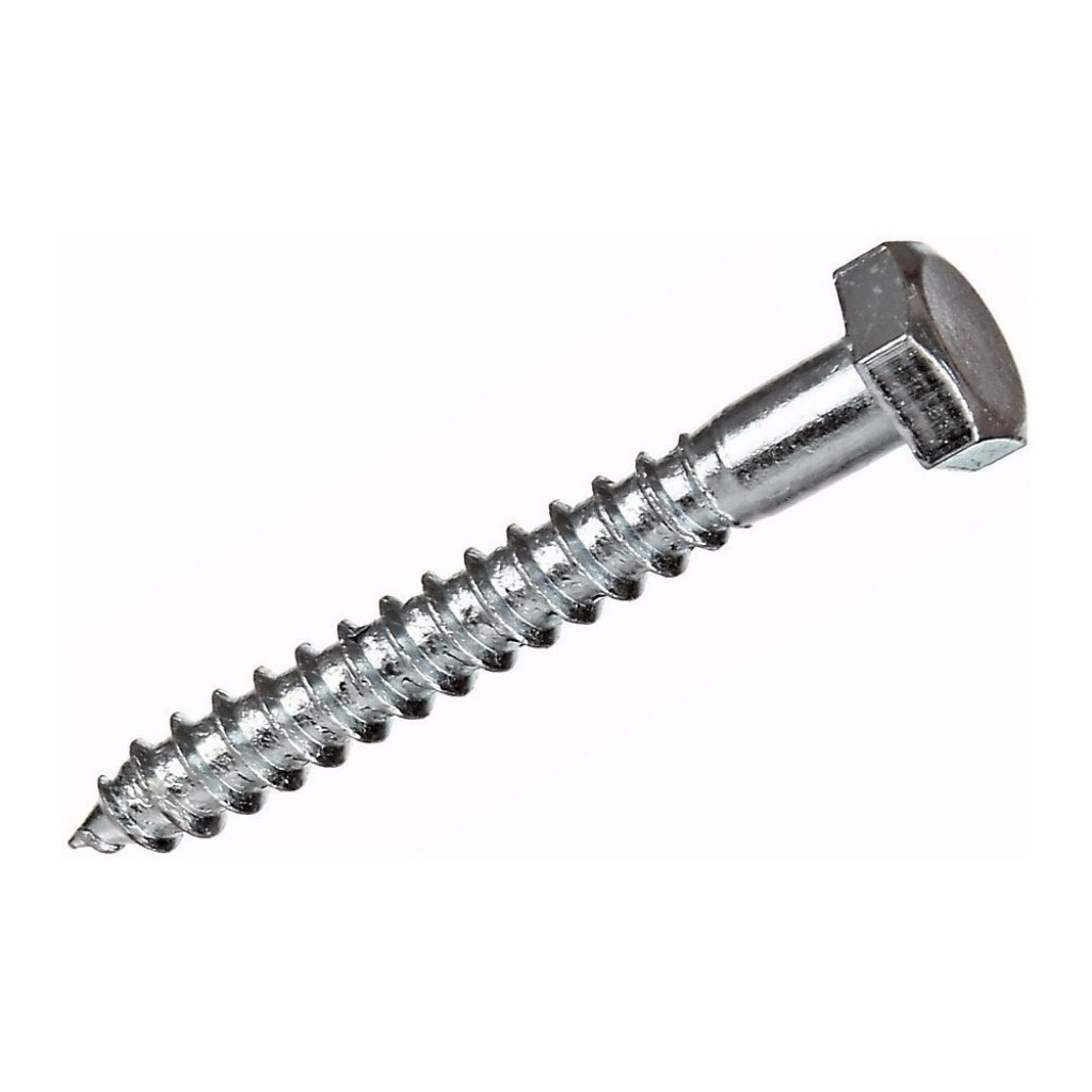 Tornillo Tirafondo Zinc 5/16x2