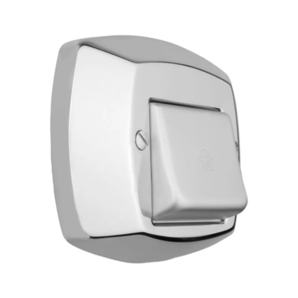 TAPA C/TECLA P/VALV.CROMO 0368.02