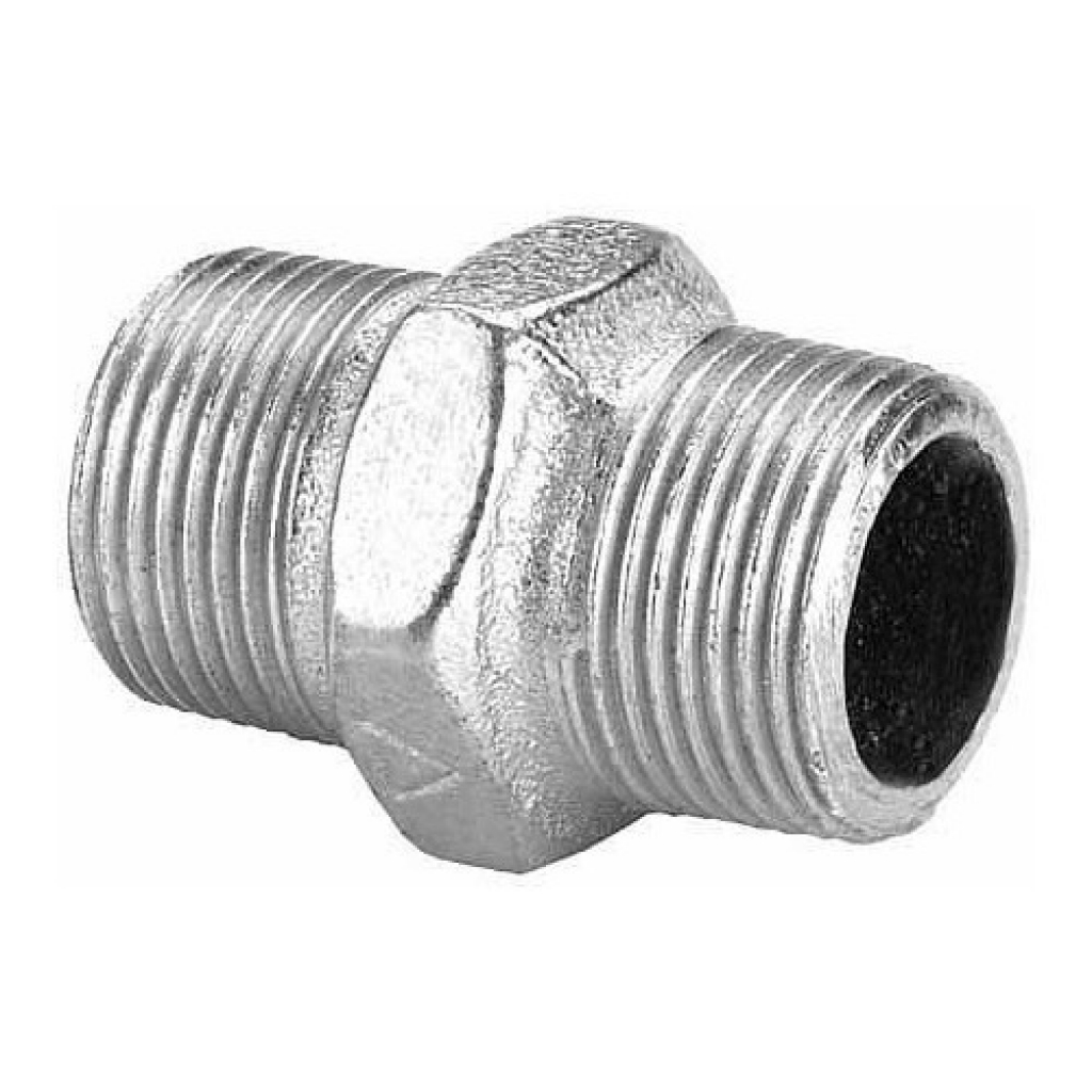 ROSCA CON TUERCA 3/8 GALV.IMP.T