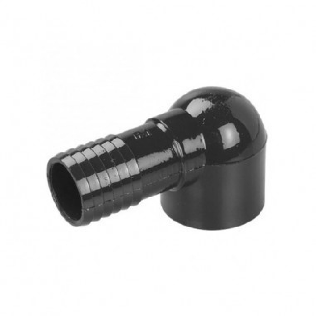 ENCHUFE CODO R/H. 2.1/2 POLIET.JOR.*
