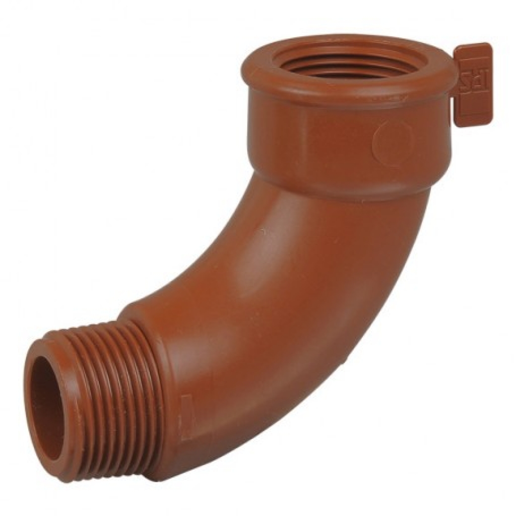 CURVA 90 M H 3/4 I P S POLIPROP