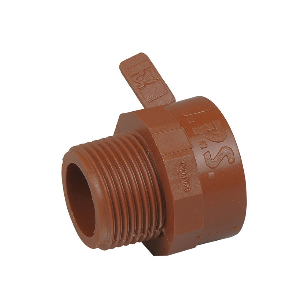 CUPLA M H 3/4 I P S POLIPROP