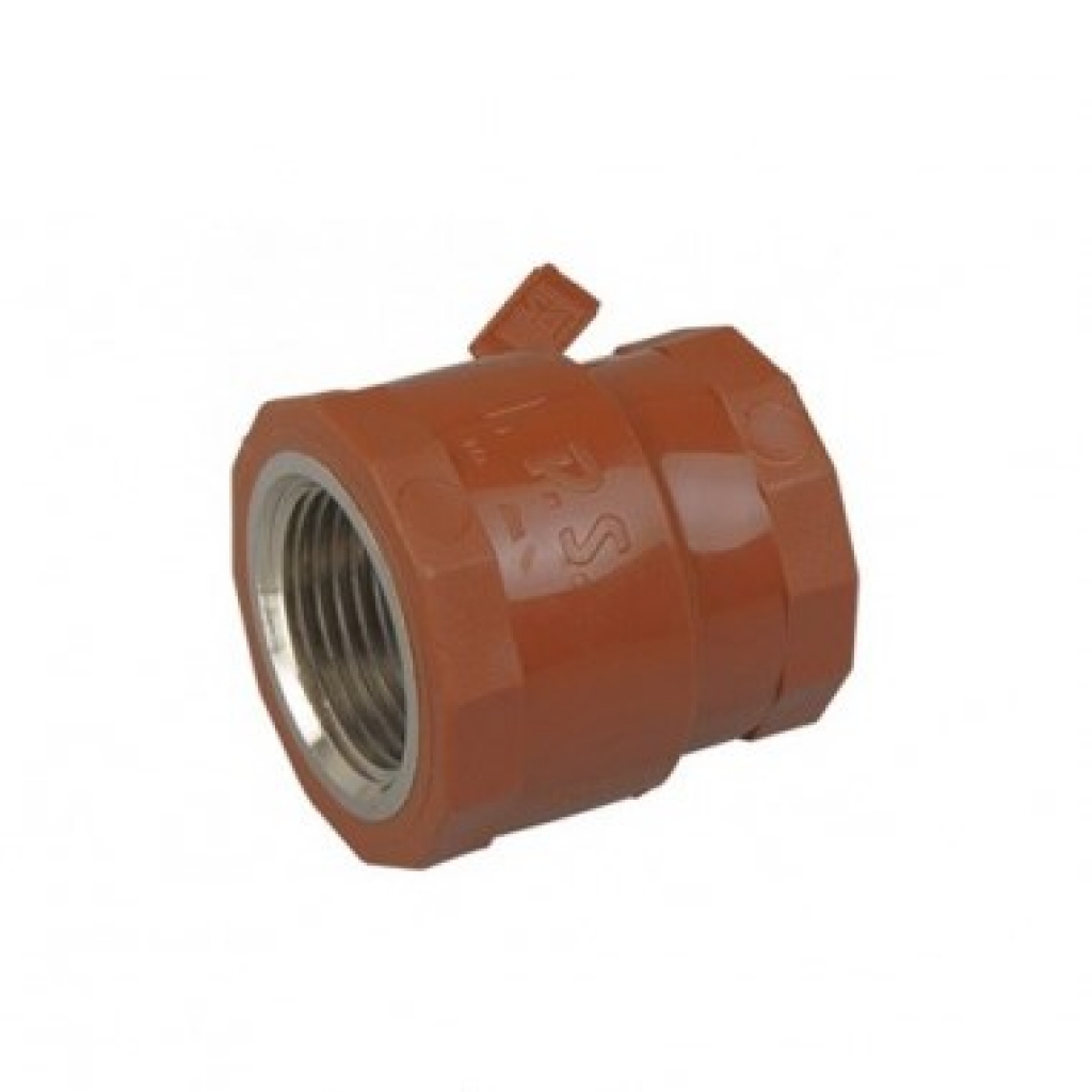 CUPLA C/INS H 1/2 I P S POLIPROP