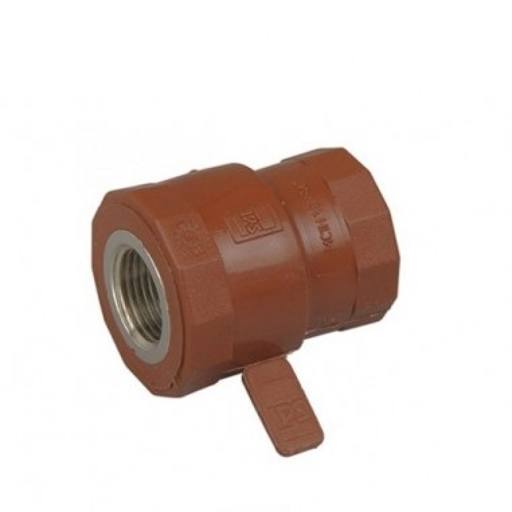 CUPLA RED C/INS H 1X 3/4 I P S POLIPROP