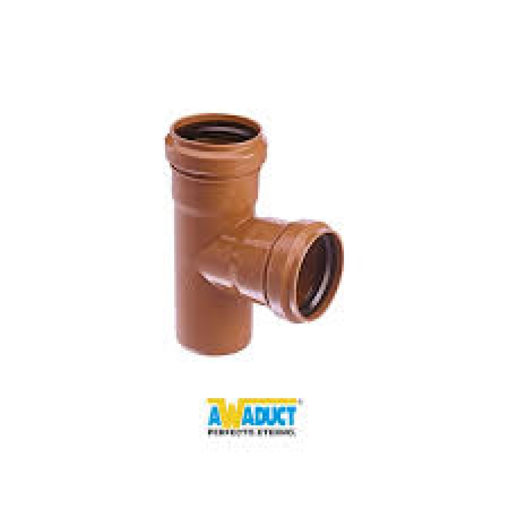 RAMAL SIMPLE a 90º M-H 110 x 110 mm