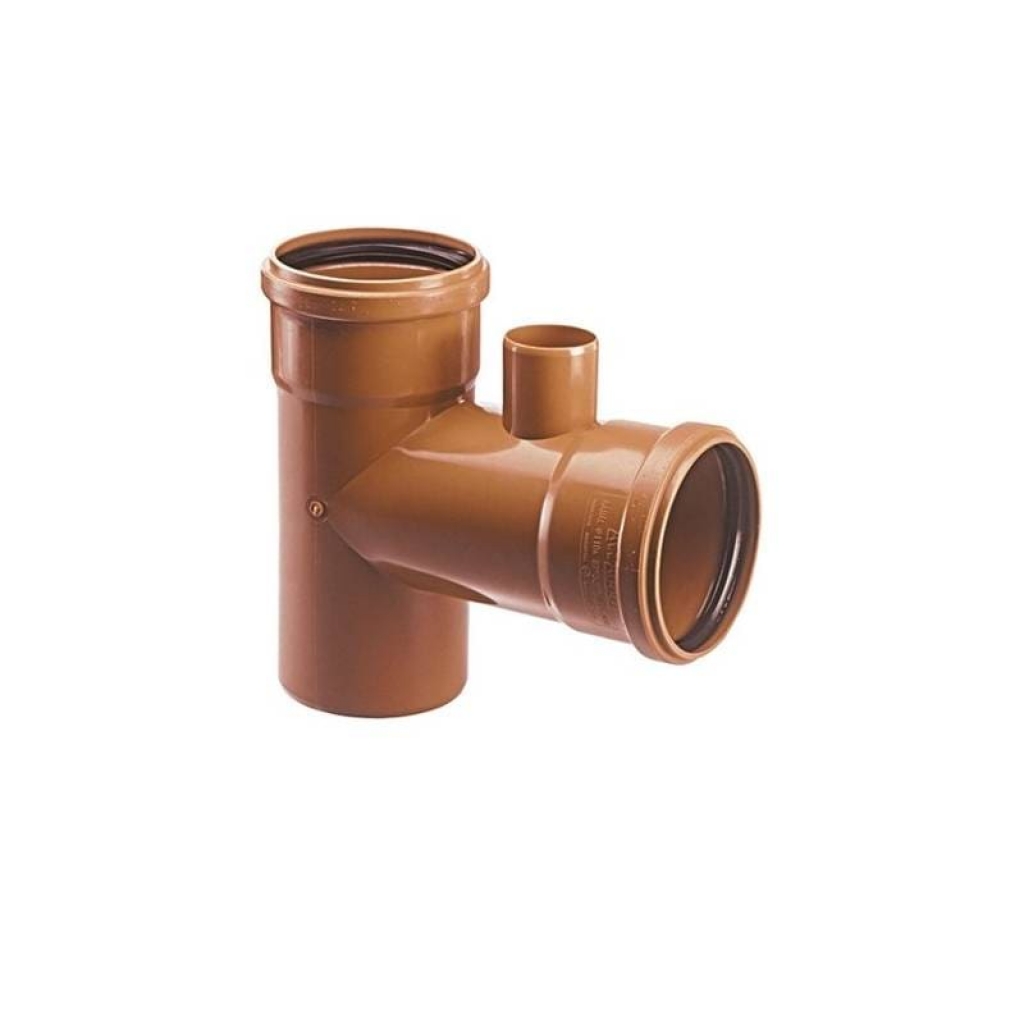 RAMAL SIMPLE a 90º C/VENT.Ø50 110 x 110mm