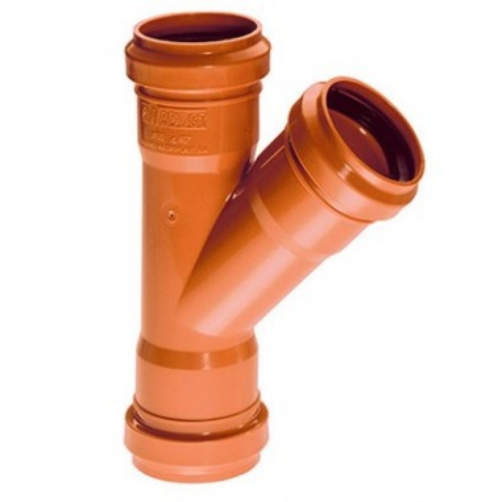 RAMAL HHH a 45º 110x110 mm