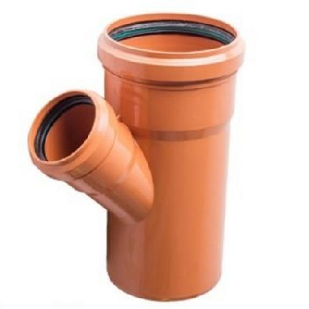 RAMAL SIMPLE A 45º M-H 160 x 110 mm