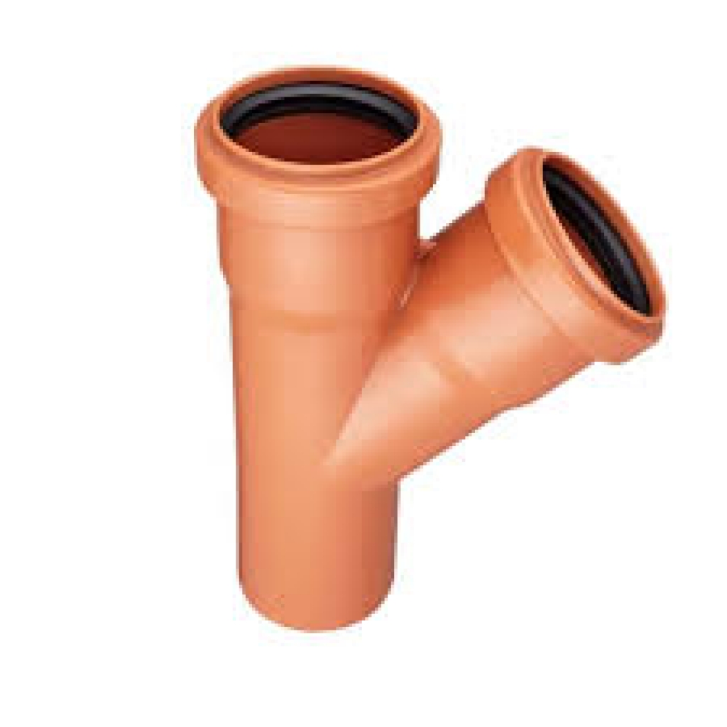 RAMAL SIMPLE A 45º H-H 160 x 110 mm